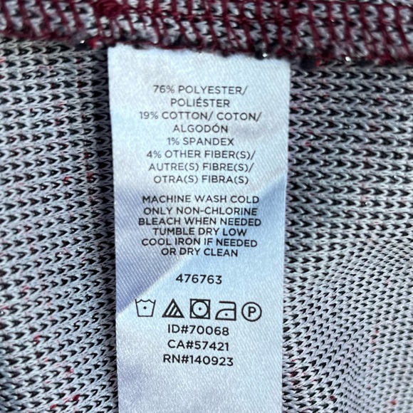 •LOFT• Tweed Textured A-Line Skirt -Size Medium Petite - Picture 5 of 6